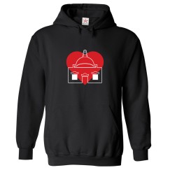 Gurdwara Sikh Prayer Place Sikhism Print Unisex Kids & Adult Pullover Hoodie																	